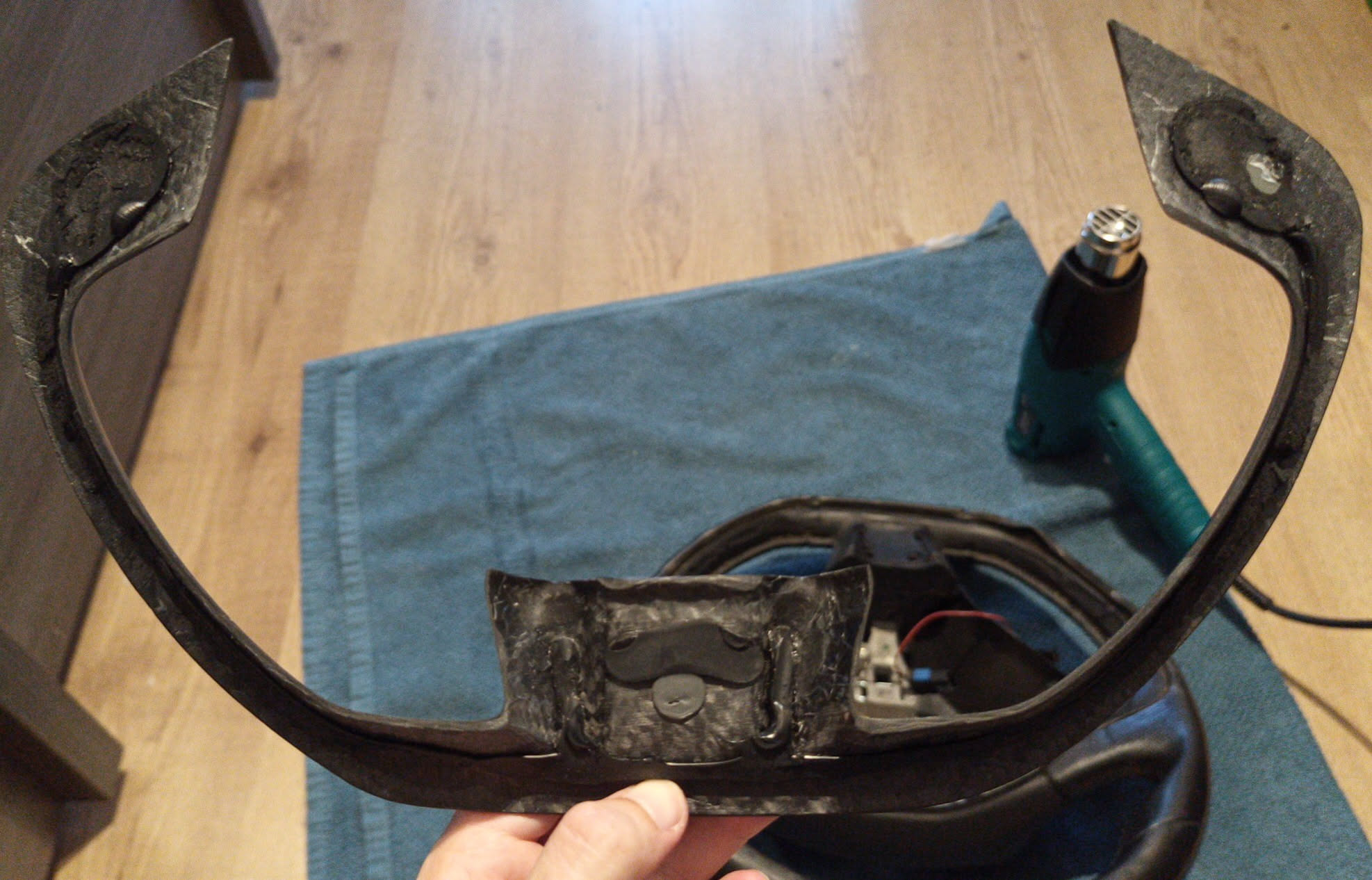 Carbon piece removed